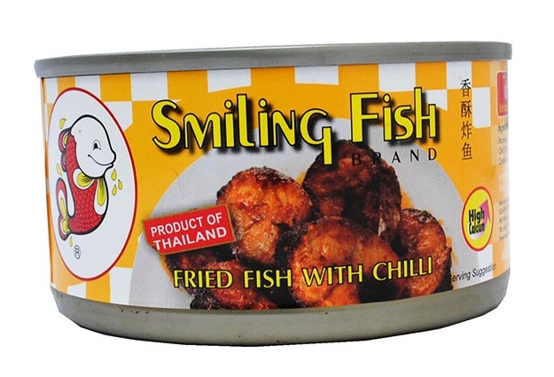 Sgombro fritto con peperoncino Smiling Fish 90g.